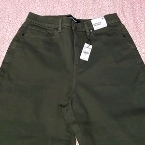 Olive green Express Jeans / pants size10